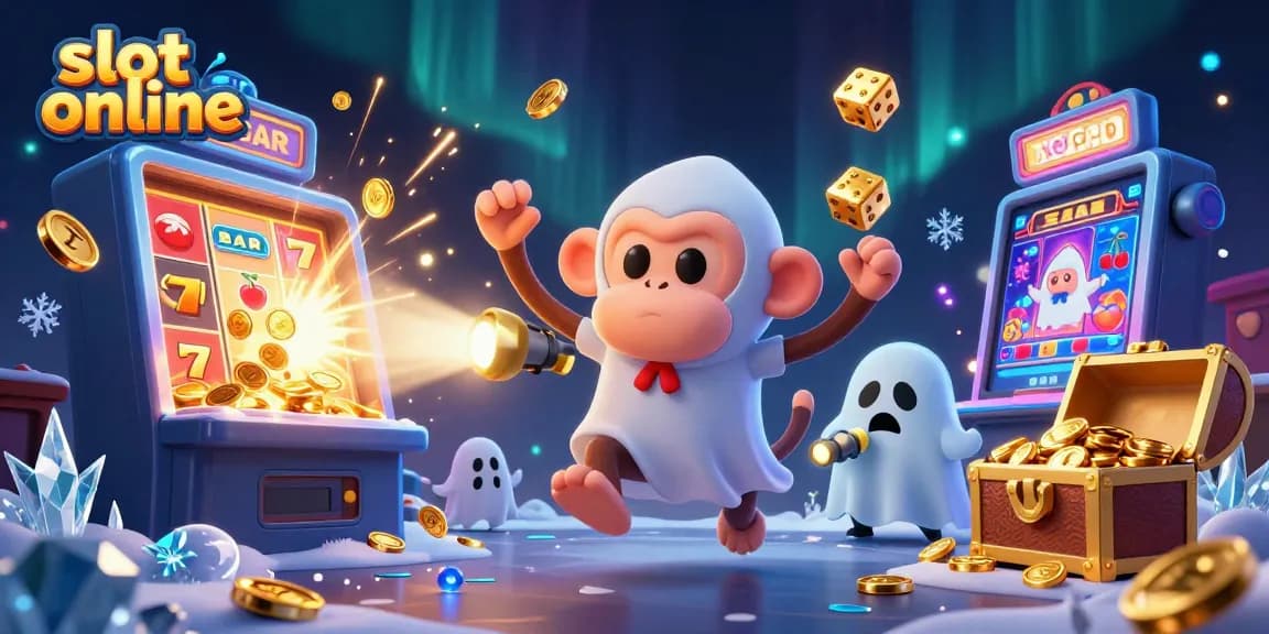 Temukan slot online terbaik dengan ilustrasi 3D dari mesin slot dan karakter kartun menarik.