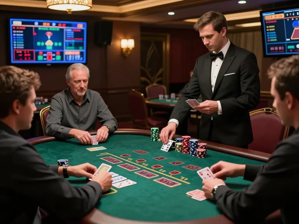 Experience the thrill of hm 88 blackjack gameplay in a luxurious online casino setting