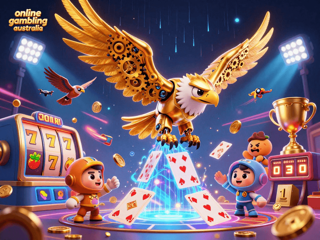 Experience the thrill of online gambling Australia with vibrant pokies and engaging game elements.