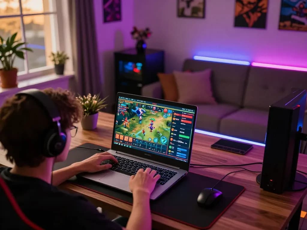 Betting on Đá Gà MM99 in a cozy home setting while enjoying a live match on a laptop