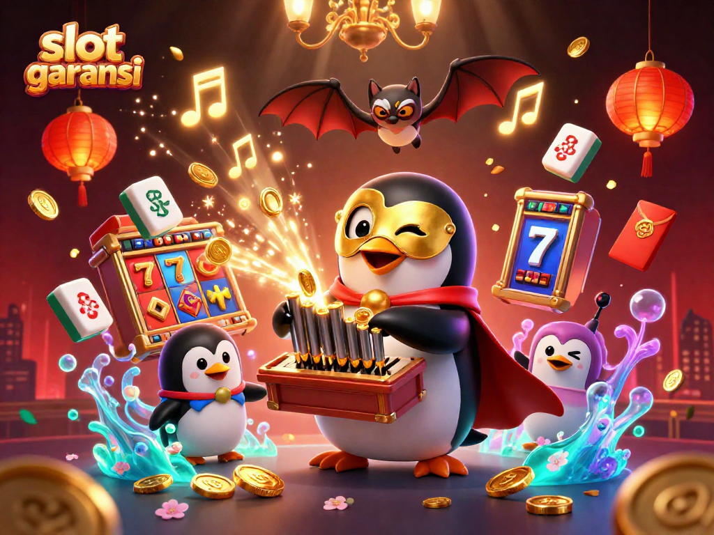 Discover winning strategies for slot garansi with vibrant casino visuals in an engaging scene.