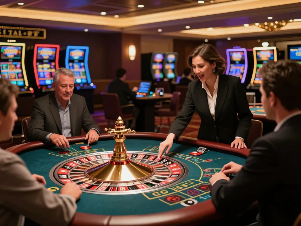 Experience the thrill of roulette and online gaming at tg88 in a vibrant casino atmosphere.