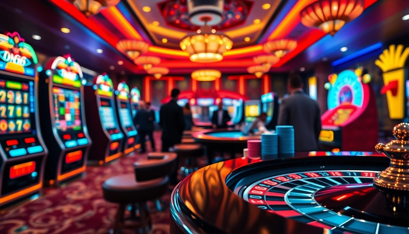 Experience high-stakes gaming at U888 ph with vibrant slot machines and poker tables.