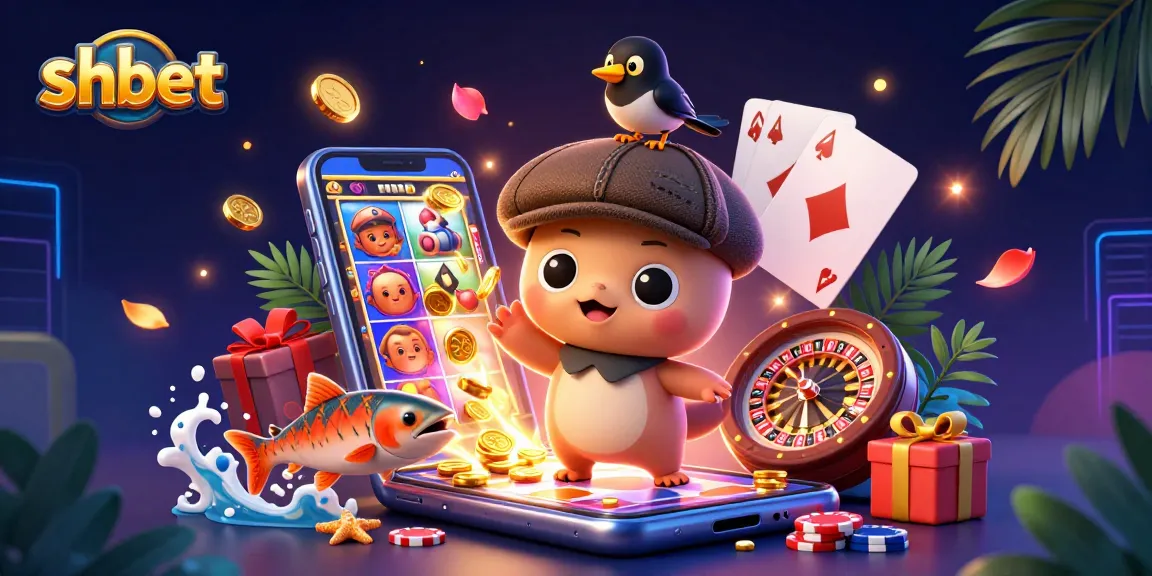 Spin and win at SHBET with a playful Nessie and exciting casino elements around!
